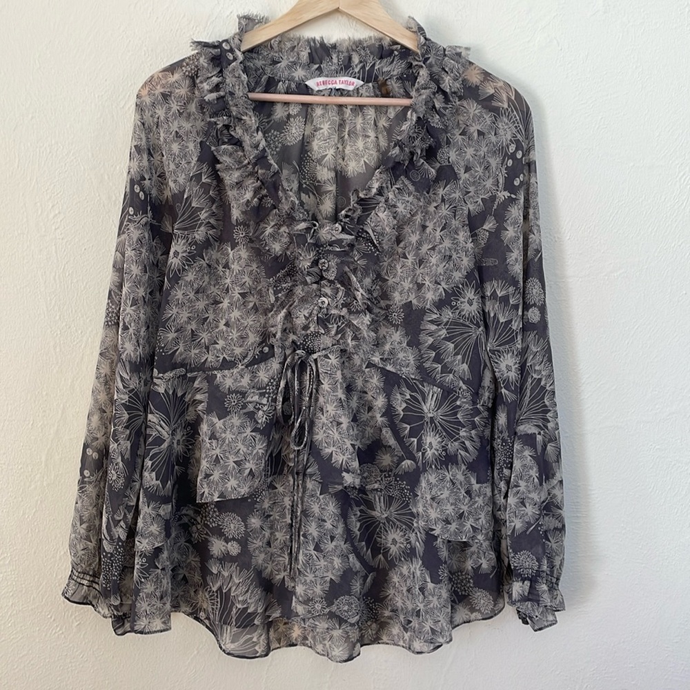 🌵Rebecca Taylor lightweight top